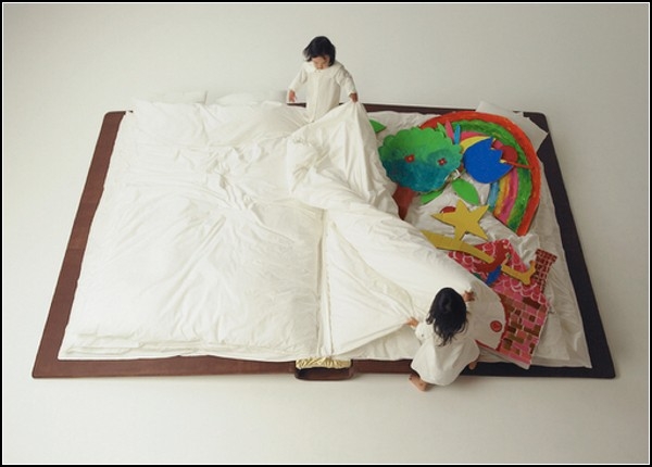 Детская кровать-книга